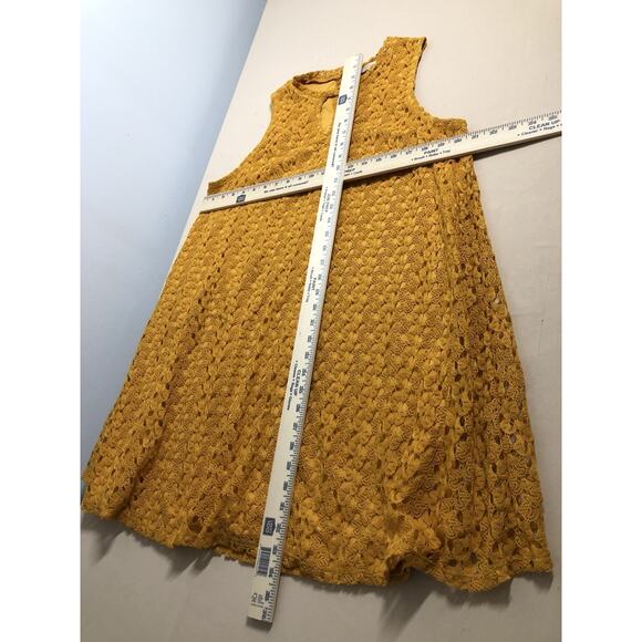 G Collection Eyelet Dress 1X Sleeveless Boho Vacation Clueless Preppy Pullover - Picture 7 of 8